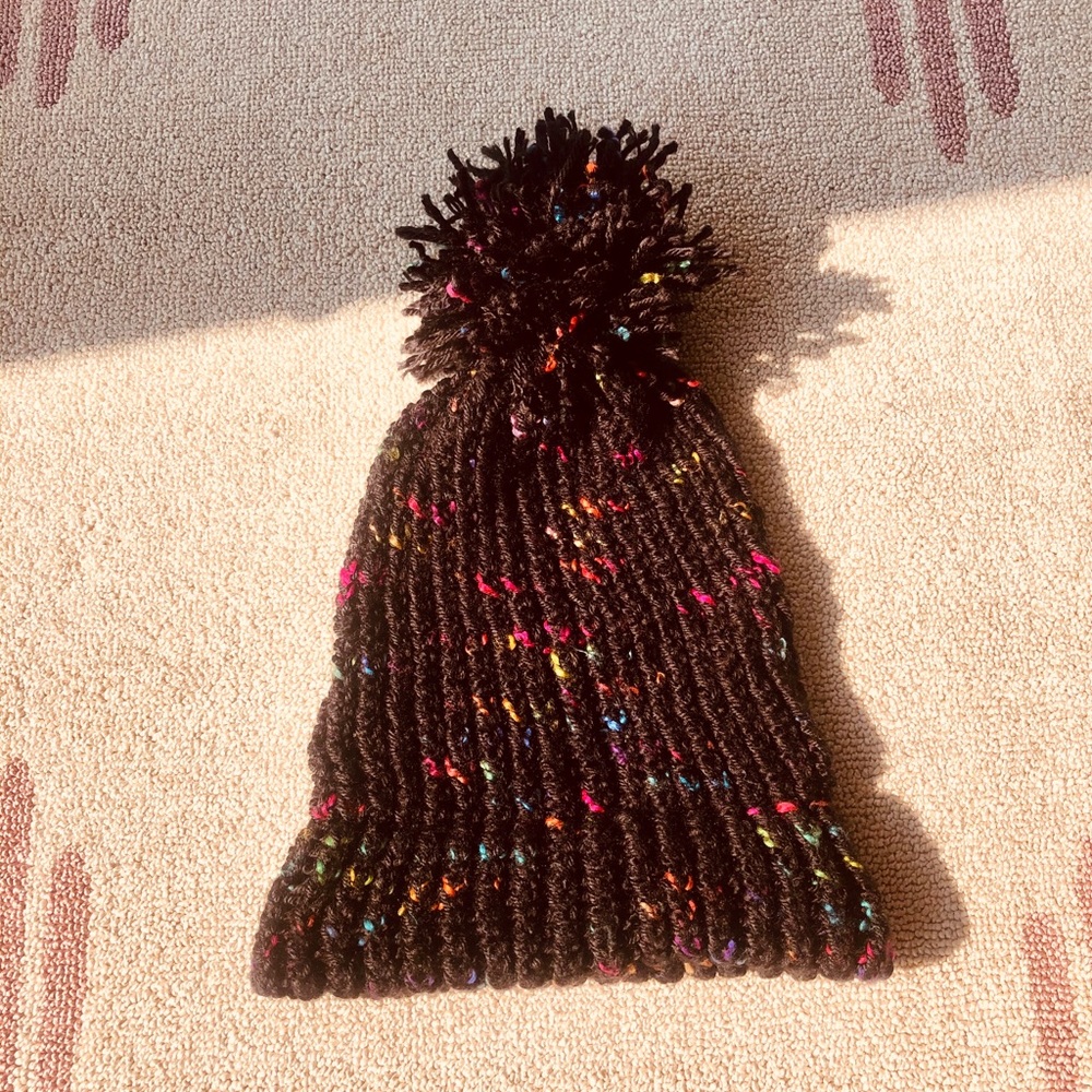Chunky, knit, hat